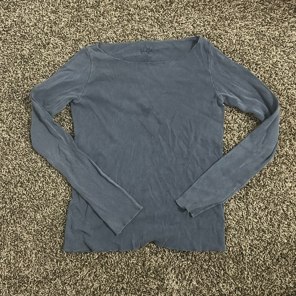 Pacsun dark blue long sleeve tee